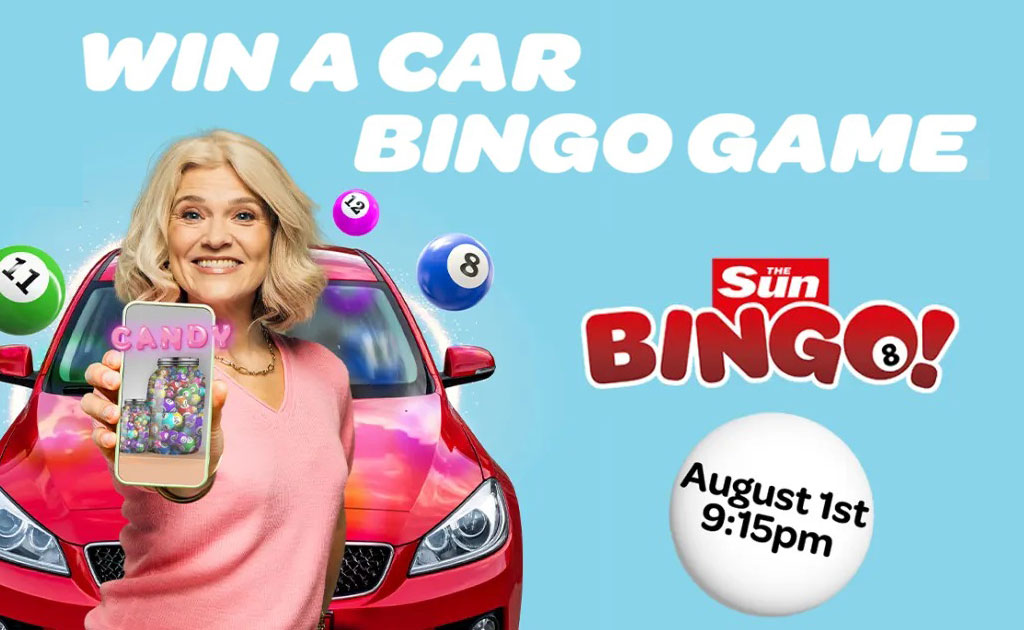 Win a New Car with Sun Bingo